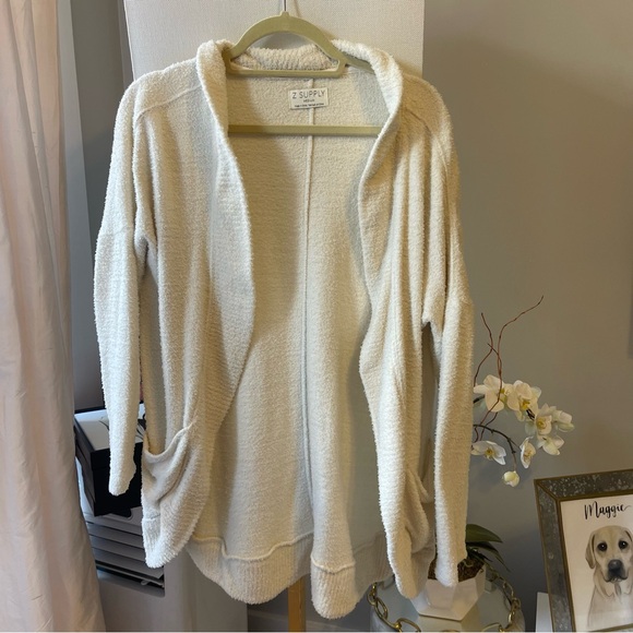 Z Supply Cream Cardigan - Picture 2 of 8